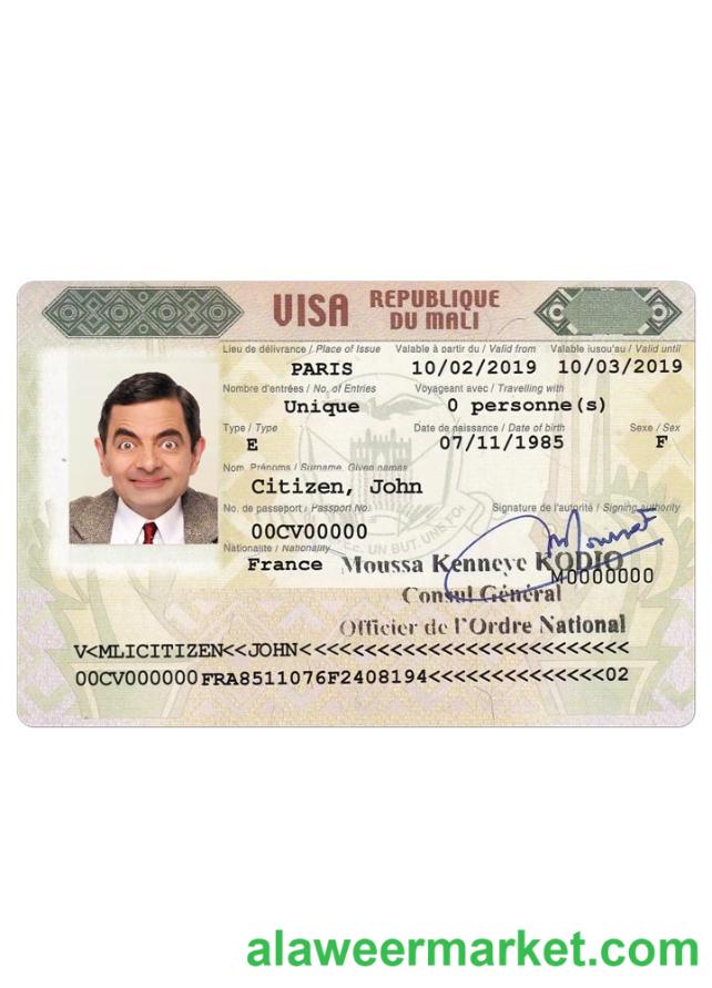 MALI visa